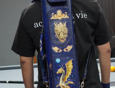 Bao cơ bida chủ đề Rồng phương Tây H&Homies Cue Case - Hard - 4x5