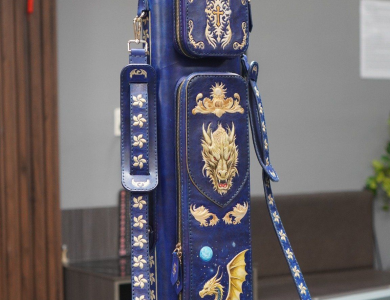 Bao cơ bida chủ đề Rồng phương Tây H&Homies Cue Case - Hard - 4x5