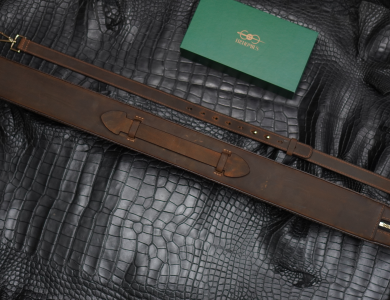 Bao cơ bida da bò sáp Waxy 3C Leather Cue Case - Soft - 1x2