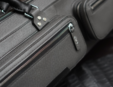Bao cơ bida da bò vân Taiga Cue Case - Soft - 4x8
