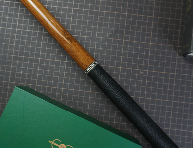 Bọc cơ da bò thường đen cho chuôi Peri