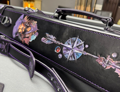 Bao cơ bida chủ đề Cướp biển H&Homies Cue Case - Hard - 3x5