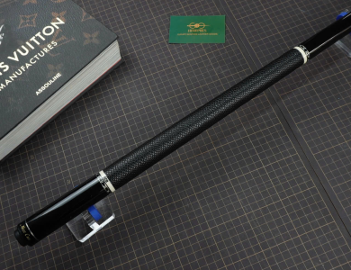 Bọc cơ da rắn Karung đen cho chuôi Mezz EC9