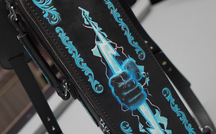 Bao cơ bida chủ đề thần Zeus H&Homies Cue Case - Hard - 3x5