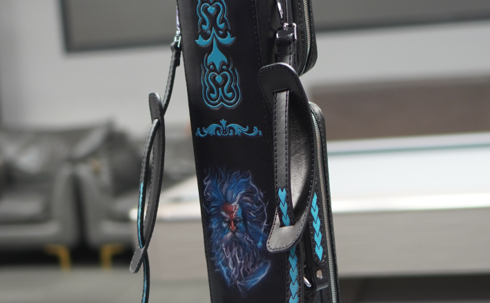 Bao cơ bida chủ đề thần Zeus H&Homies Cue Case - Hard - 3x5