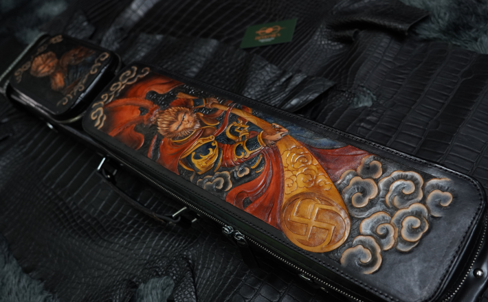 Bao cơ bida chủ đề Wukong H&Homies Cue Case - Hard - 3x5