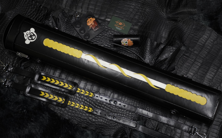 Bao cơ bida chủ đề Shin + Wukong H&Homies Cue Case - Hard - 2x4