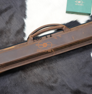 Bao cơ bida da bò sáp Waxy Leather Cue Case - Soft - 1x2