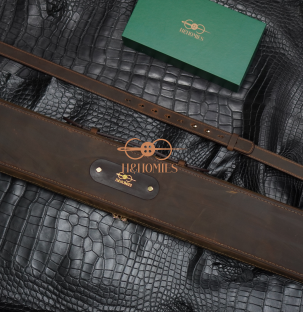Bao cơ bida da bò sáp Waxy 3C Leather Cue Case - Soft - 1x2