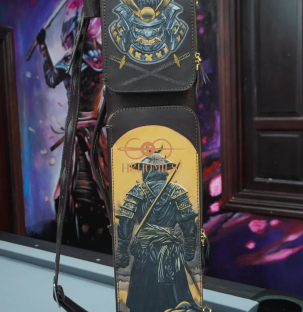 Bao cơ bida chủ đề Samurai Cue Case - Hard - 4x5