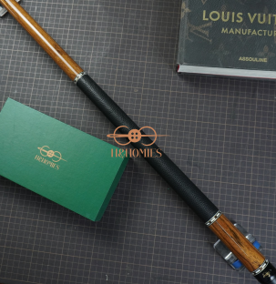 Bọc cơ da bò thường đen cho chuôi Peri