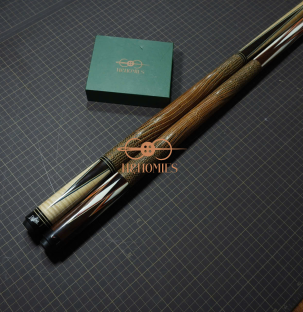 Bọc cơ da kỳ đà hoa nâu-đen cho chuôi JF, Dufferin, Universal